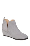 Journee Collection Mylee Womens Faux Suede Ankle Booties In Grey