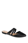 Journee Collection Olivea Womens Pointed Slip-on Shoe In Black