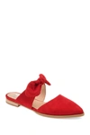 Journee Collection Journee Telulah Bow Mule In Red