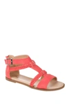 Journee Collection Florence Sandal In Coral