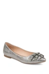 Journee Collection Journee Judy Flat In Pewter