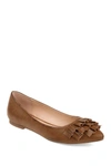 Journee Collection Journee Judy Flat In Tan