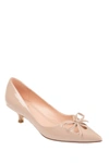 Journee Collection Lutana Kitten Heel Pump In Nude