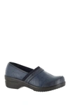 Easy Street Origin Embossed Comfort Slip-on Clog In Navy