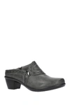 Easy Street Cynthia Comfort Mules In Grey