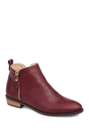 JOURNEE COLLECTION JOURNEE ELLIS ROUND TOE BOOTIE,052574713237