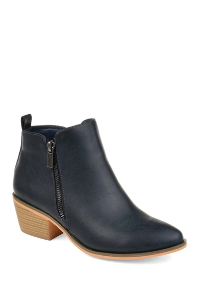 JOURNEE COLLECTION JOURNEE COLLECTION JOURNEE REBEL SIDE ZIP BOOTIE,052574400953