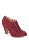 Journee Collection Collection Women's Piper Bootie In Wine