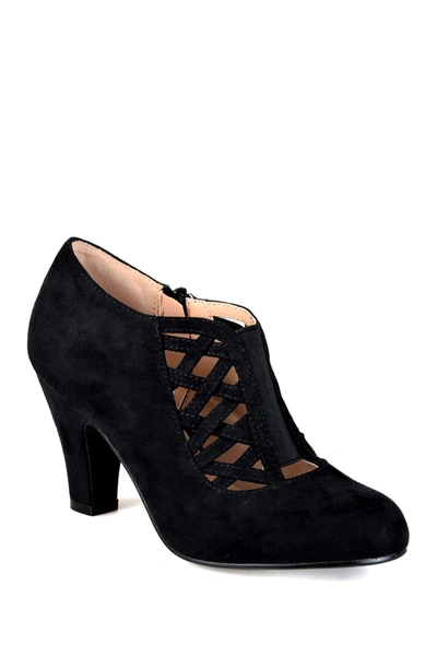 Journee Collection Journee Piper Caged Ankle Bootie In Black