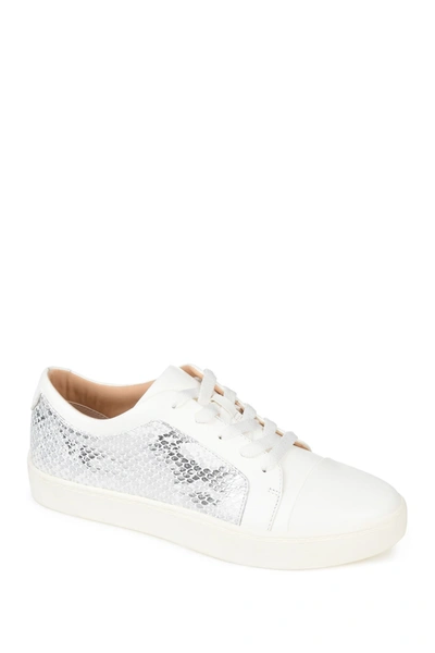 Journee Collection Taschi Sneaker In Snake