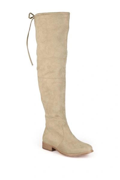 Journee Collection Mount Boot In Taupe