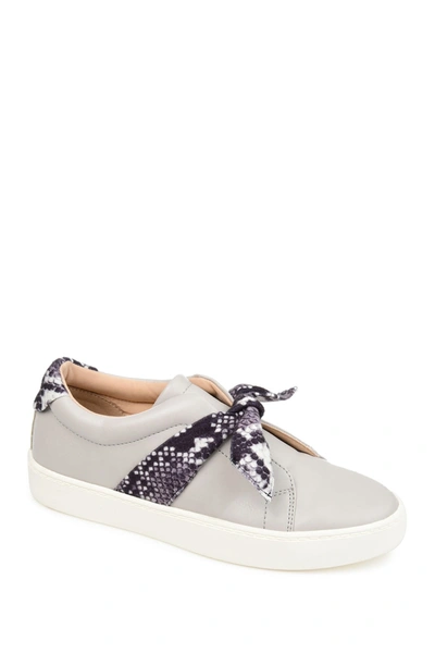 Journee Collection Ash Sneaker In Grey