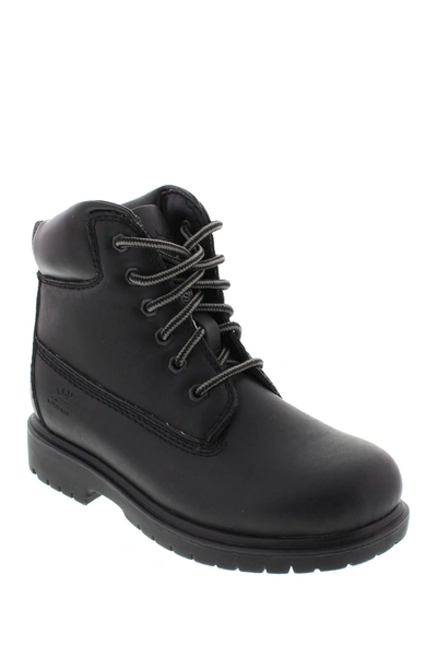 Deer Stags Toddler, Little, And Big Boys Mak2 Thinsulate Waterproof Comfort Work Boot In Black