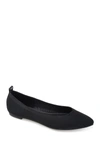 Journee Collection Journee Women's Tru Comfort Foam Wide Width Veata Flat In Black