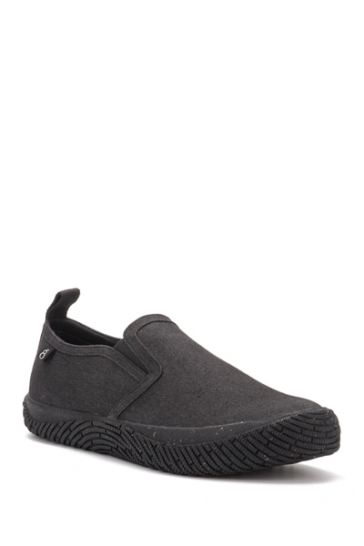 Hybrid Green Label Lively Suede Slip-on Sneaker In Black