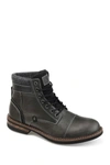 Territory Boots Yukon Cap Toe Ankle Boot In Grey
