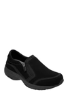 Easy Spirit Thallow Side Zip Casual Slip-on Sneaker In Blk01