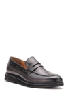 Vintage Foundry Lionell Leather Penny Loafer In Black