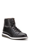 Vintage Foundry Talon Leather Lace-up Boot In Black