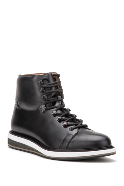 Vintage Foundry Talon Leather Lace-up Boot In Black