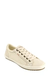 Taos 'star' Sneaker In Beige Wash Canvas