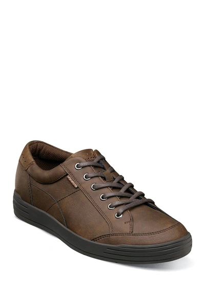 Nunn Bush Kore City Walk Mens Moc Oxford Shoes In Brown