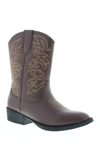 DEER STAGS RANCH EMBROIDERED STITCHED COWBOY BOOT,703022989024
