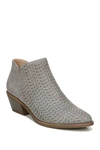 Lifestride Payton Laser Cut Bootie In Grey