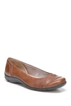 Lifestride Dig Snake Embossed Flat In Tan