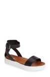 Mia Ellen Platform Sandal In Black