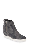 Linea Paolo Frieda Wedge Bootie In Bl/dgry
