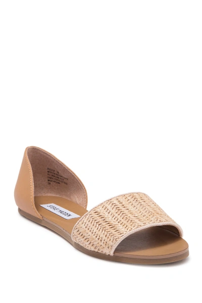Steve Madden Sidestep Sandal In Raffia ModeSens