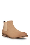 Madden Gregry Chelsea Boot In Taupe Sued