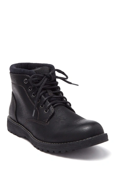 Eastland Finn Plain Toe Boot In Black