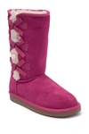 Koolaburra By Ugg Kids' Victoria Faux Fur Lined Suede Tall Boot In Rspr