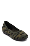 Steven By Steve Madden Bandour Patterned Ballet Flat In Camoflage