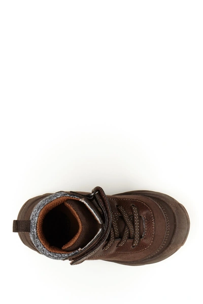 Oshkosh Kids' Dominik Sneaker In Brown