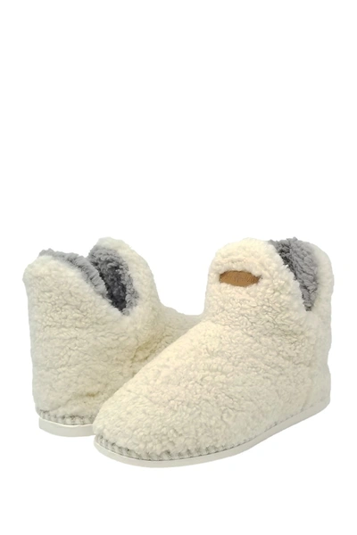 Gaahuu Berber Faux Fur Slipper Boot In Natural