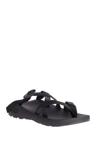 Chaco Tegu Sandal In Solid Blac