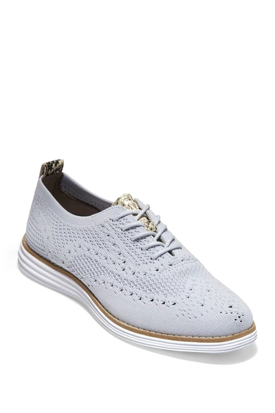 Cole Haan Original Grand Stitchlite Wingtip Oxford Sneaker In Optic White