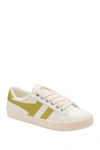 Gola Tennis Mark Cox Sneaker In Off White/citron