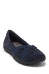 CLARKS HALEY JAY SUEDE FLAT,889308614115