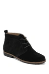 White Mountain Footwear Auburn Suede Bootie In Black/suede