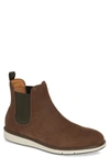 Swims Motion Waterproof Chelsea Boot In Brown/olive