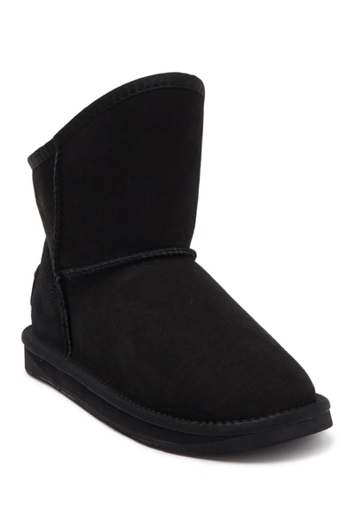 Australia Luxe Collective Cozy Short Genuine Shearling Boot In Black