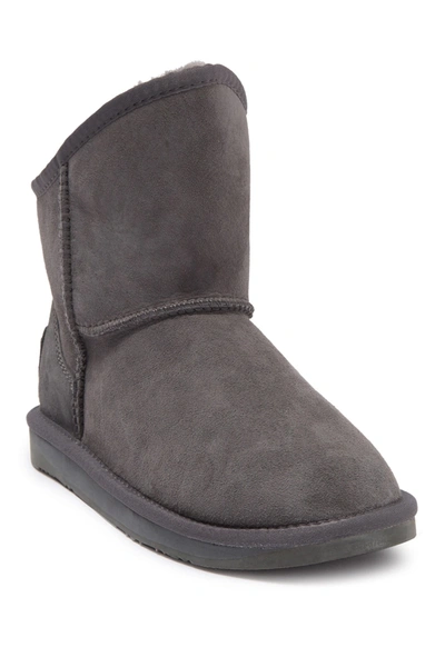 Australia Luxe Collective Cozy Short Genuine Shearling Boot In Grey