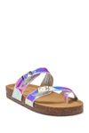 Steve Madden Kids' Beached Slide Sandal In Iridescent