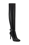 MARC FISHER LTD CAIA BUCKLE OVER-THE-KNEE BOOT,439106797840