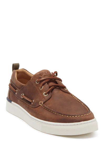Sperry Gold Cup Victura 3 Eye Boat Shoe In Sonora | ModeSens