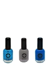 GLAMOUR STATUS 3-PIECE NAIL POLISH SET,704975502230